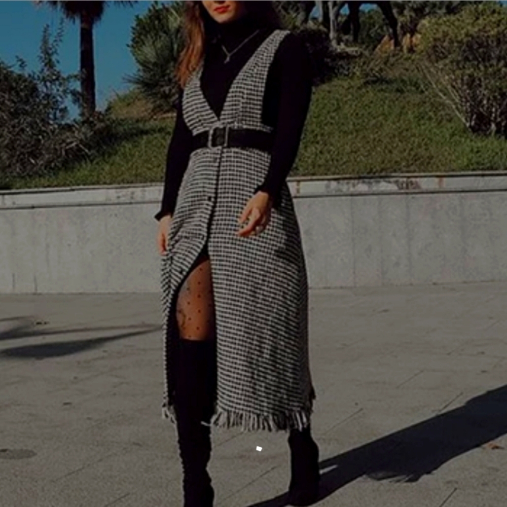 IN SEARCH OF ZARA DRESS LARGE